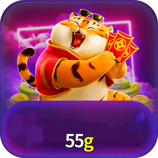 Imagem promocional da 55g mostrando a plataforma e suas vantagens